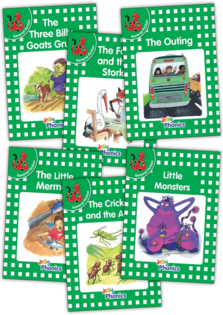 Jolly Phonics Readers - General Fiction - Green Level (Pack Of 6)